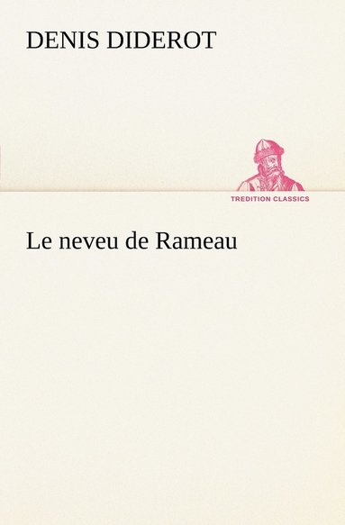 bokomslag Le neveu de Rameau