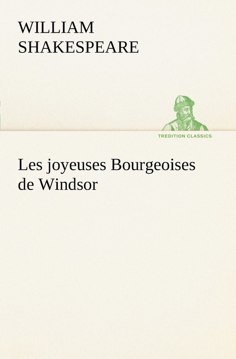 Les joyeuses Bourgeoises de Windsor 1