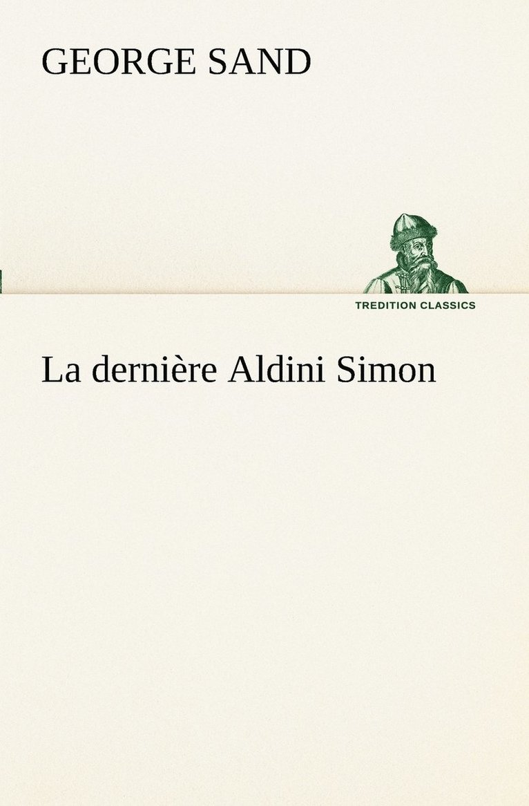 La dernire Aldini Simon 1