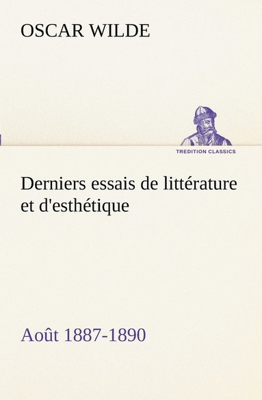 bokomslag Derniers essais de littrature et d'esthtique