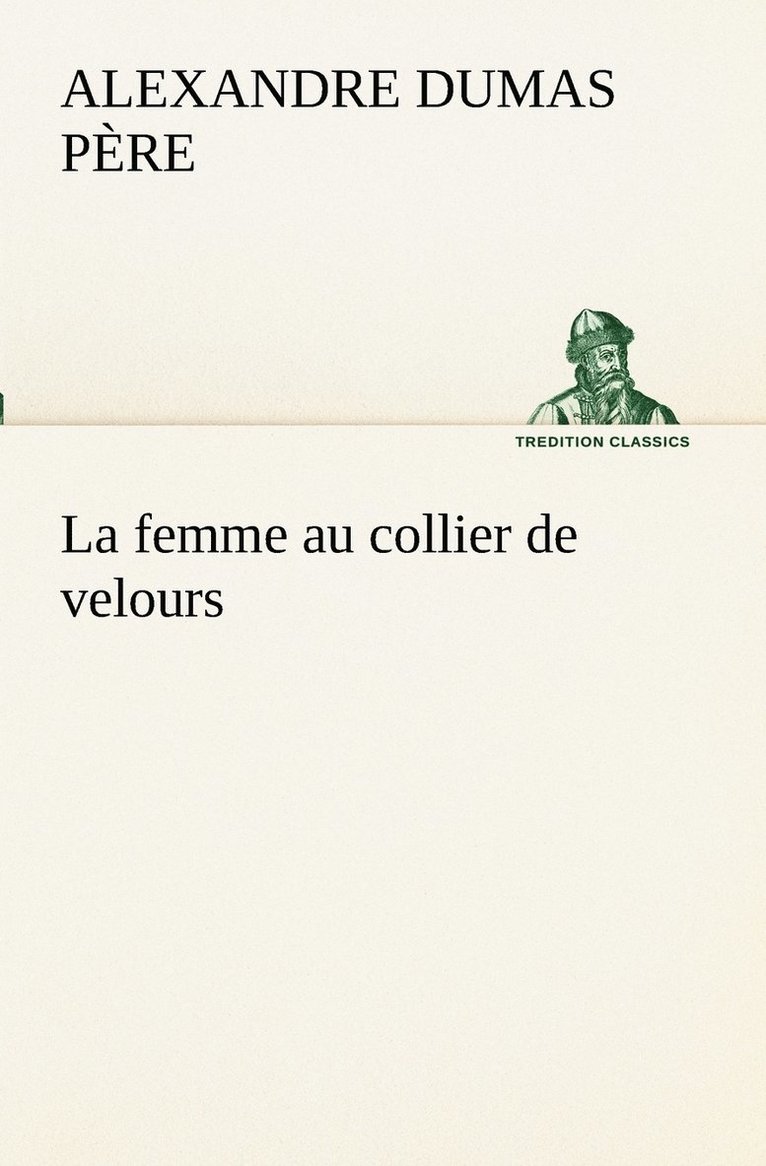 femme au collier de velours