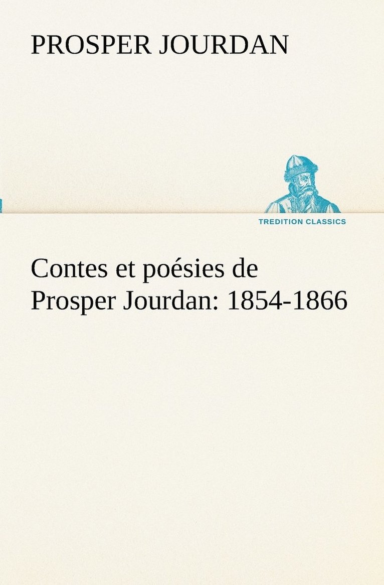 Contes et poésies de Prosper Jourdan