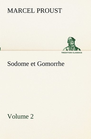 bokomslag Sodome et Gomorrhe-Volume 2