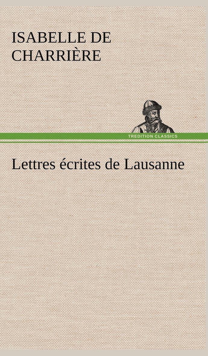 Lettres écrites de Lausanne