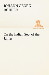 bokomslag On the Indian Sect of the Jainas