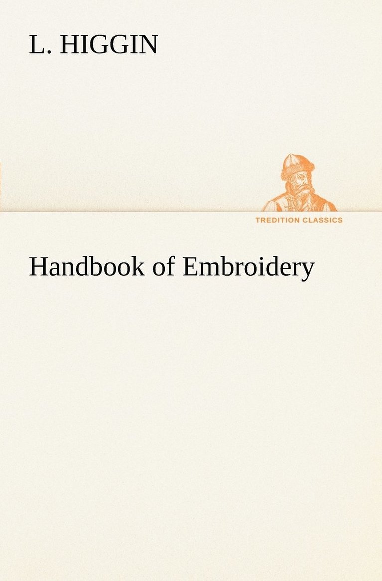 Handbook of Embroidery 1