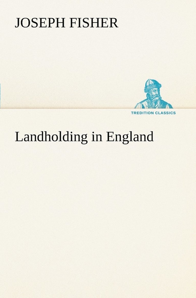 Landholding in England 1