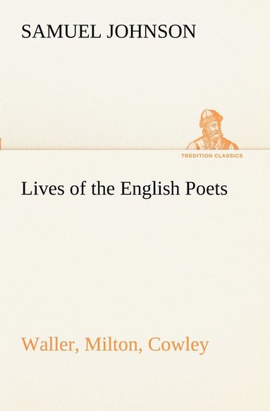 bokomslag Lives of the English Poets