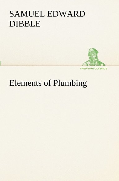bokomslag Elements of Plumbing
