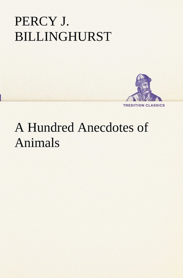 A Hundred Anecdotes of Animals 1