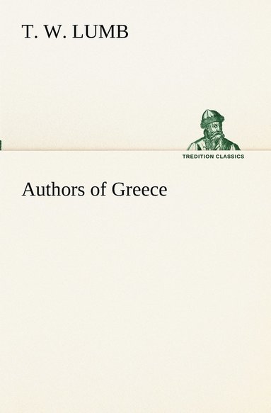 bokomslag Authors of Greece