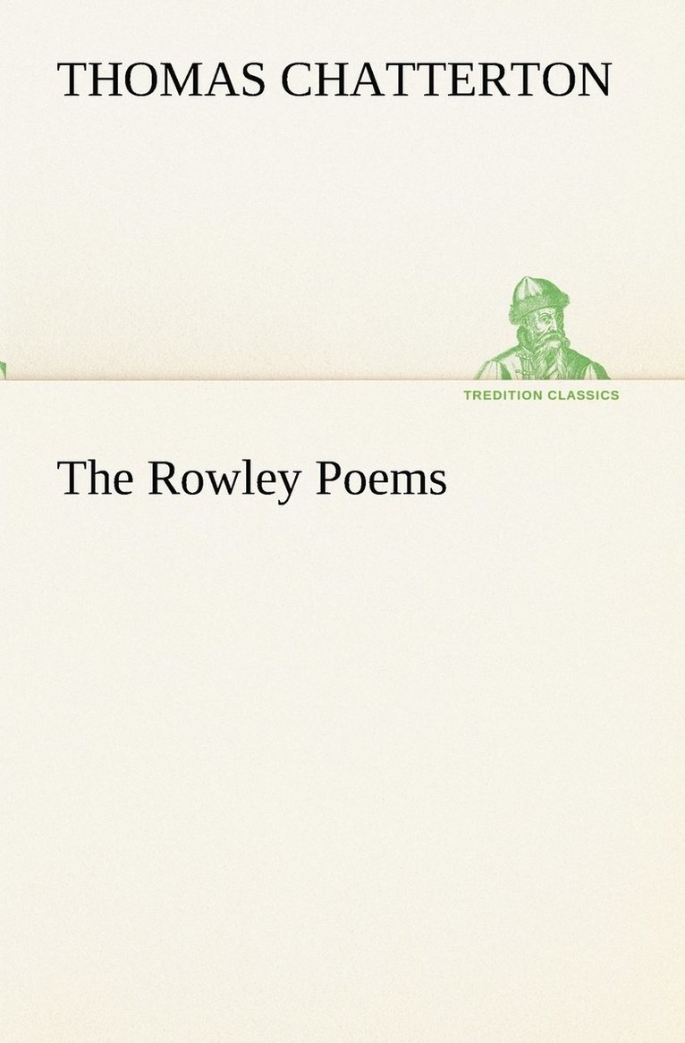 The Rowley Poems 1