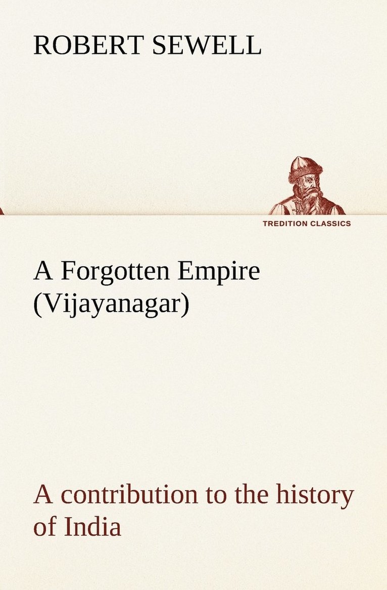 Robert Sewell - Forgotten Empire (Vijayanagar), Häftad