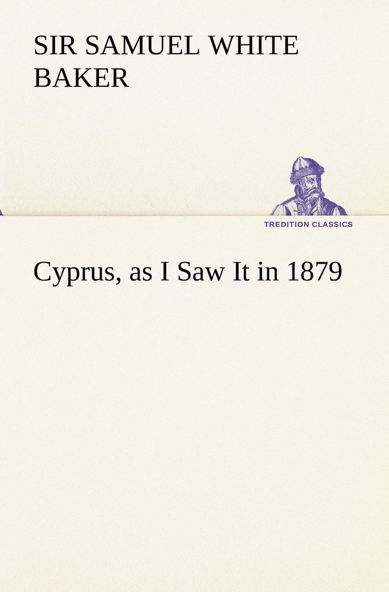 Cyprus, as I Saw It in 1879 1