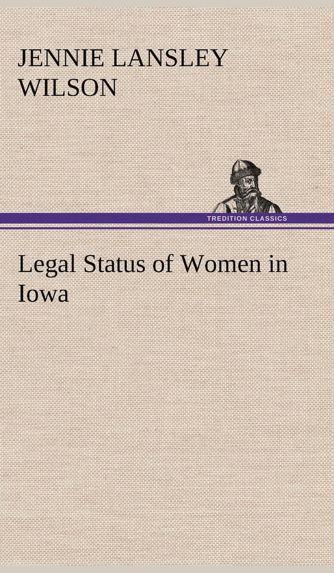 Legal Status of Women in Iowa