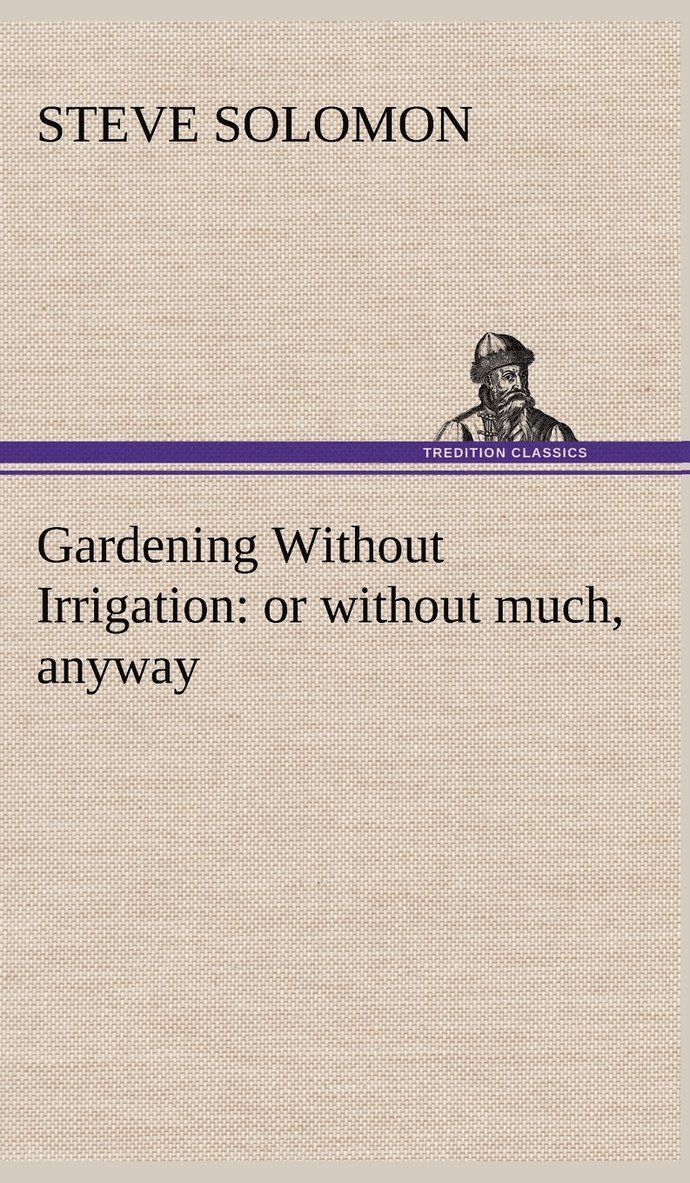 Gardening Without Irrigation
