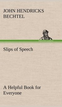 bokomslag Slips of Speech