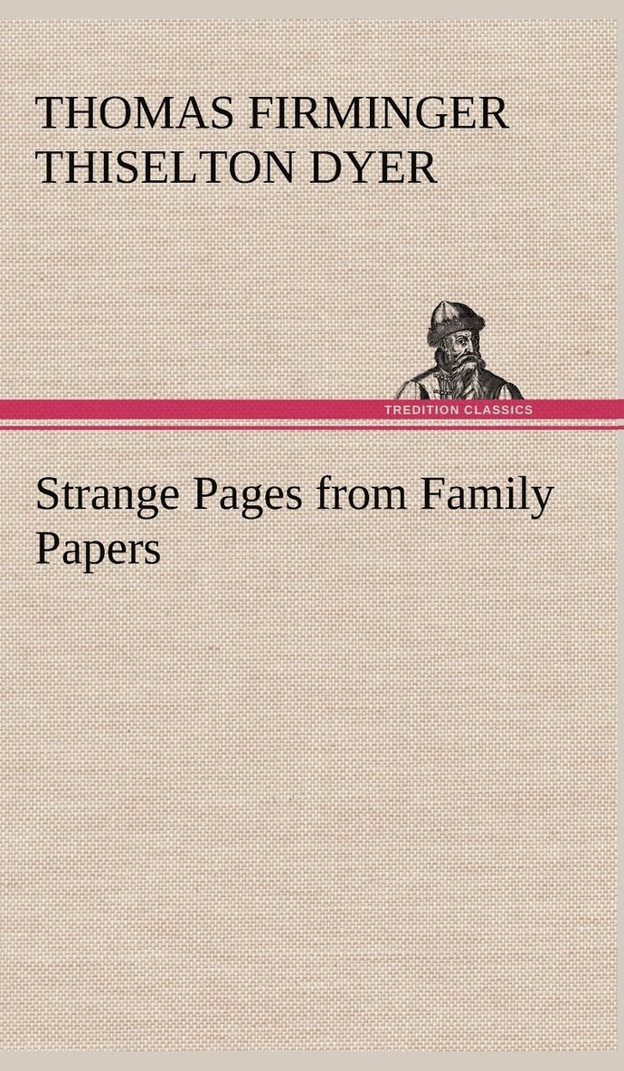 Strange Pages from Family Papers