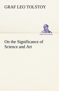 bokomslag On the Significance of Science and Art