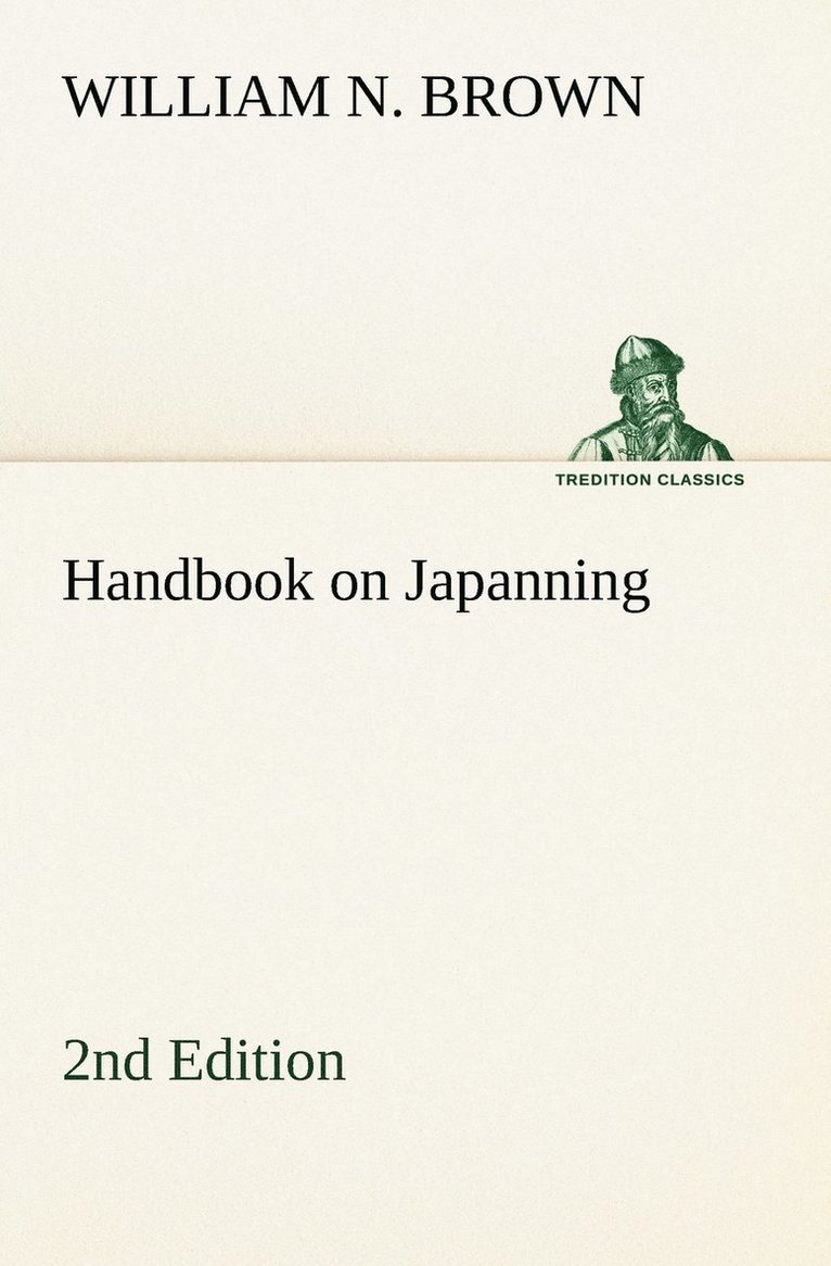 Handbook on Japanning 1