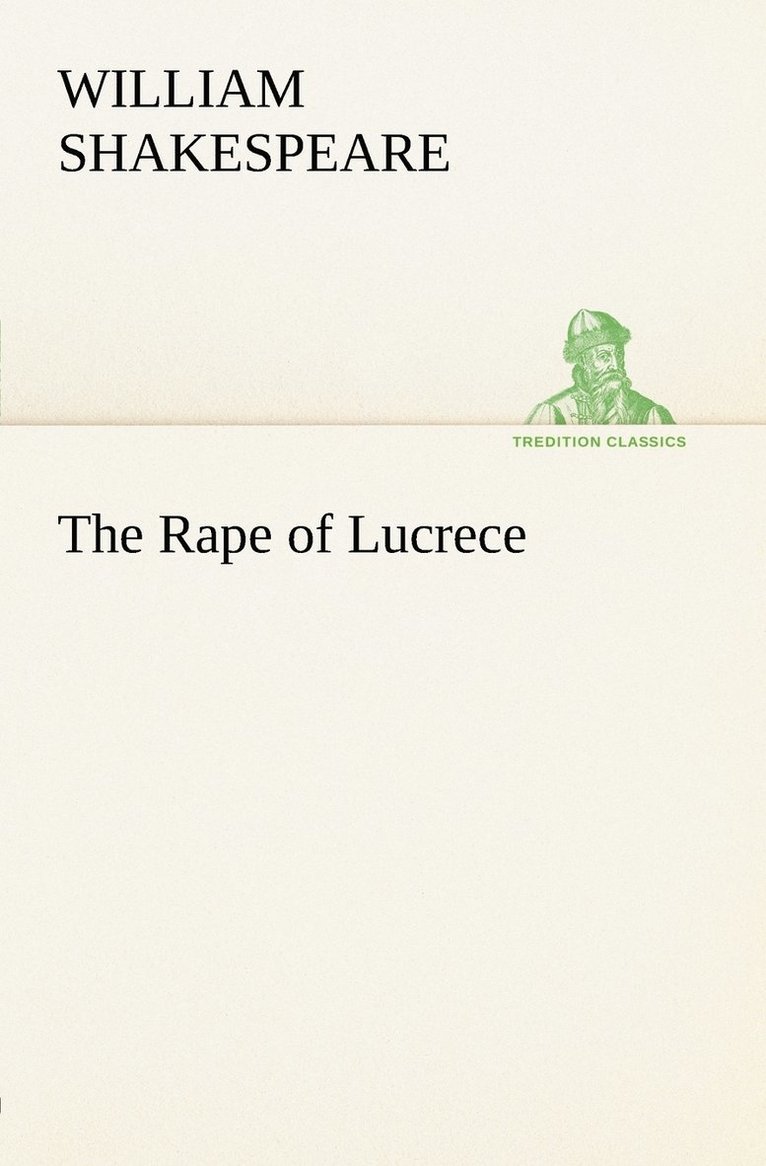 The Rape of Lucrece 1