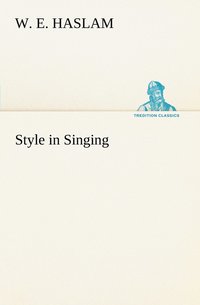 bokomslag Style in Singing