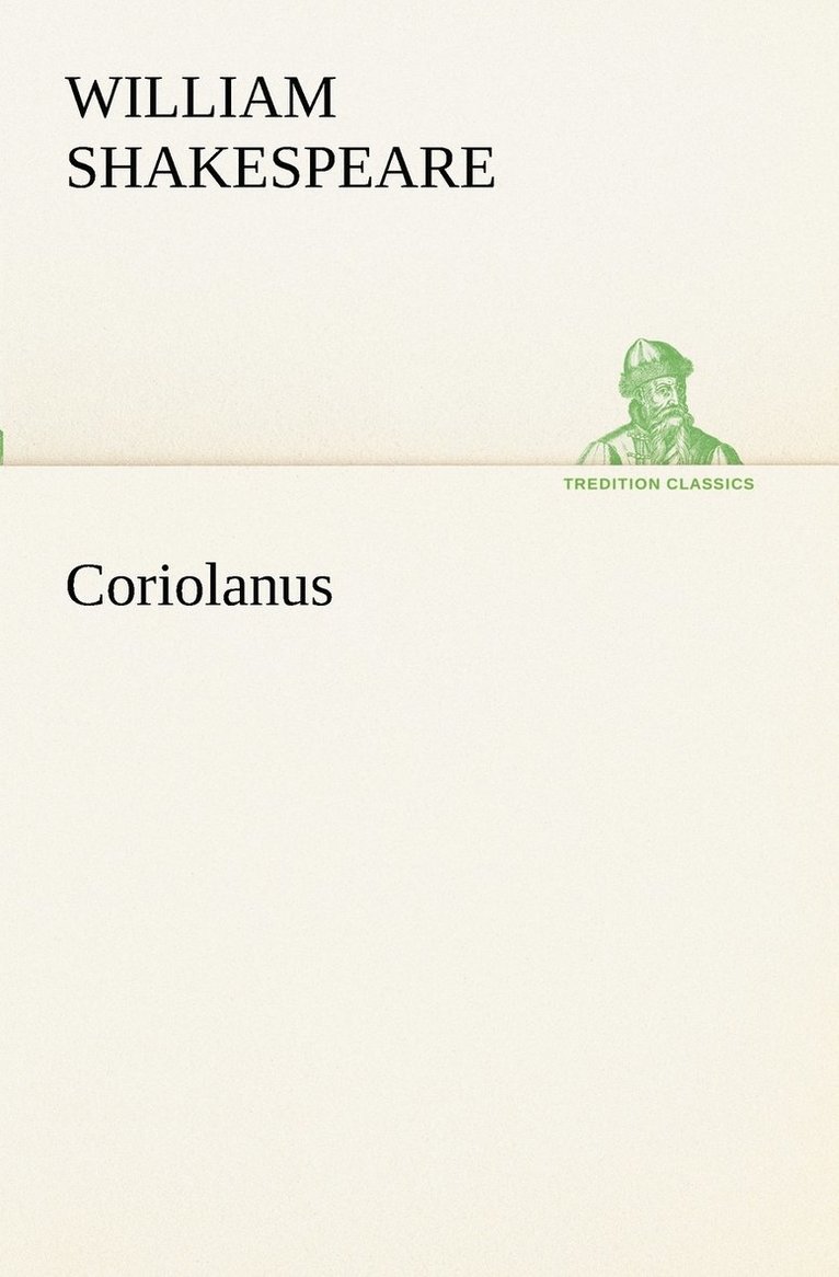 William Shakespeare - Coriolanus, Häftad