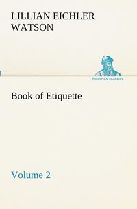 bokomslag Book of Etiquette, Volume 2