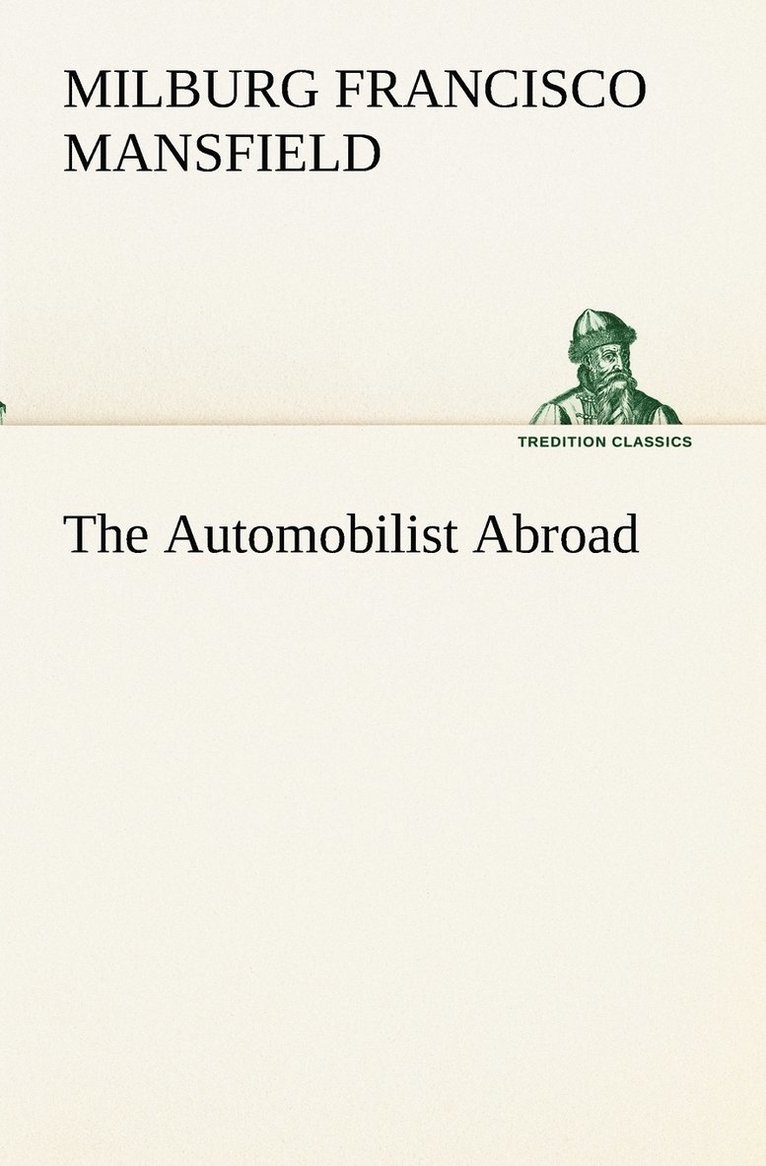 The Automobilist Abroad 1