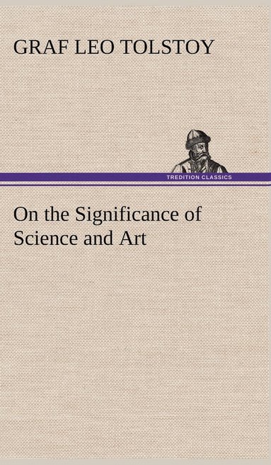 bokomslag On the Significance of Science and Art