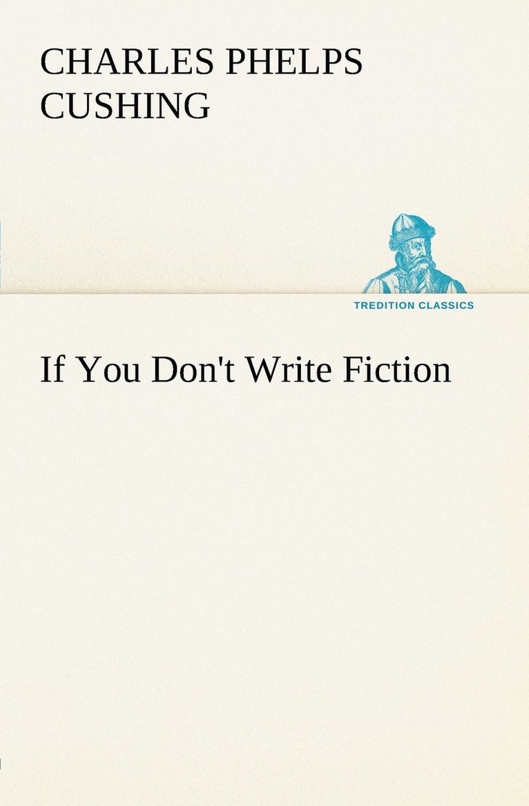 If You Don't Write Fiction