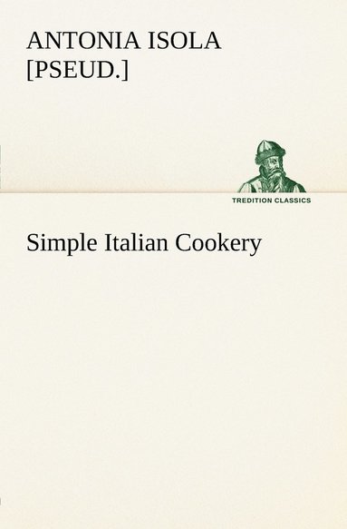 bokomslag Simple Italian Cookery