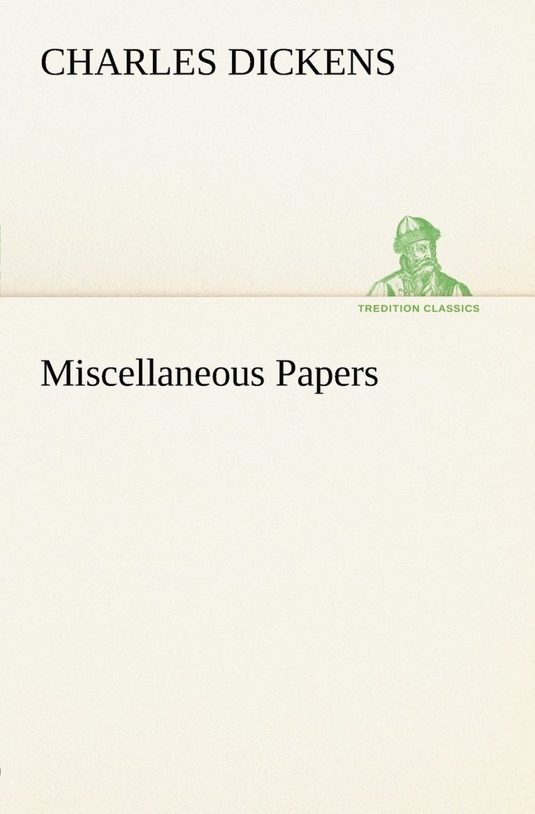 Miscellaneous Papers 1