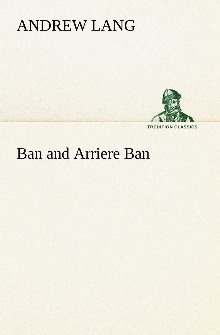 Ban and Arriere Ban 1