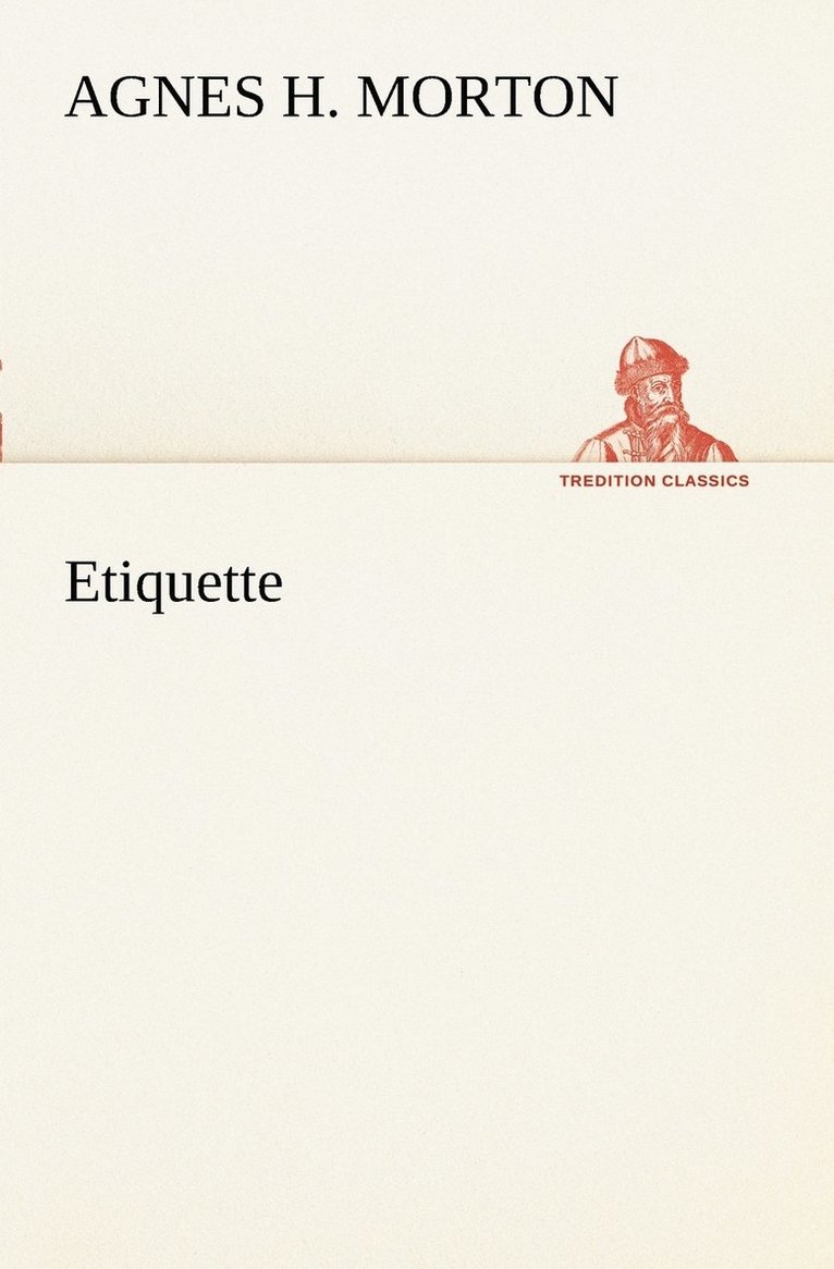 Etiquette