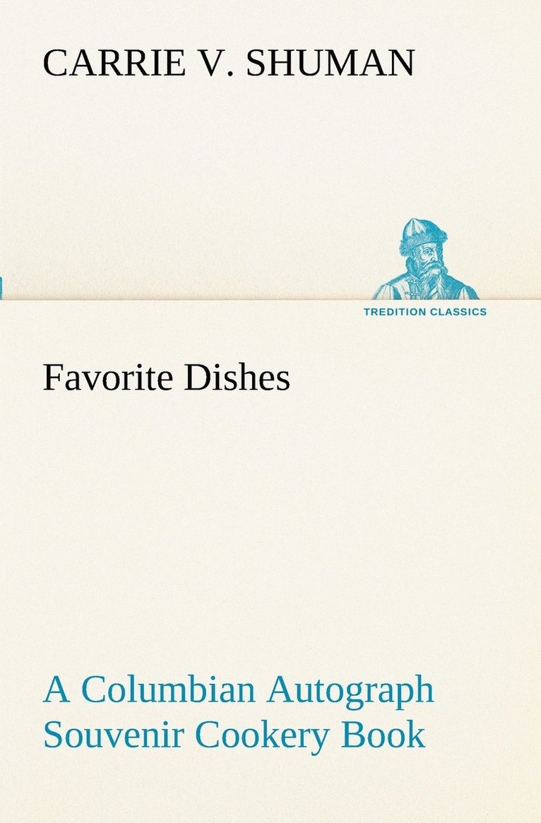 Favorite Dishes 1