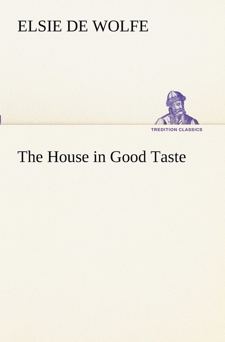 The House in Good Taste 1