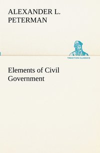 bokomslag Elements of Civil Government