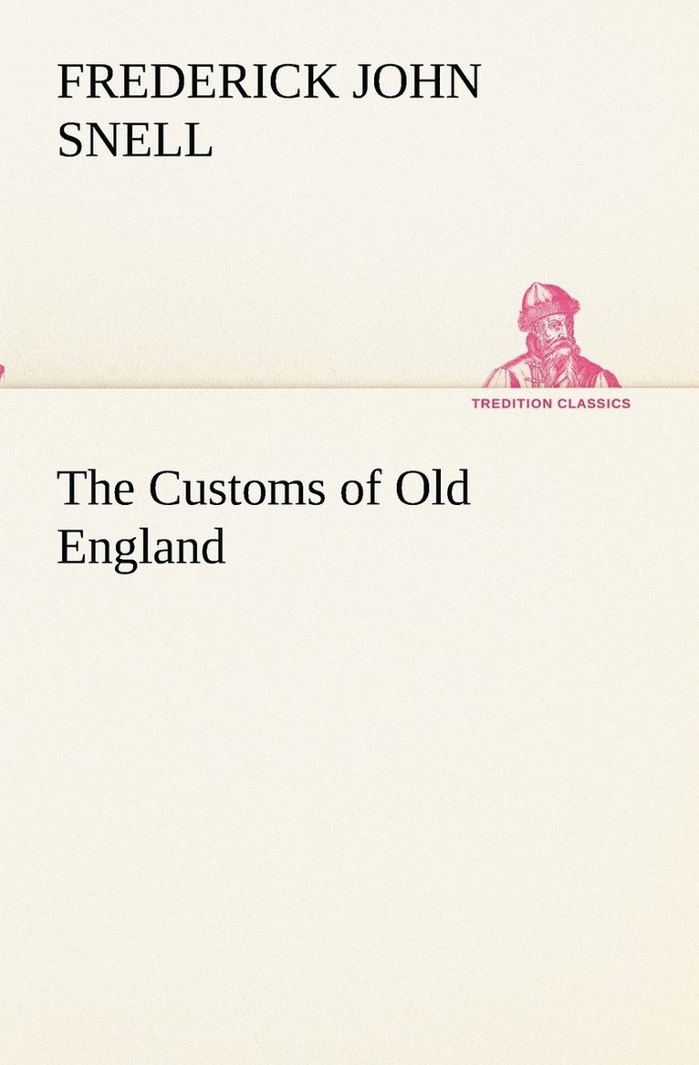 Customs of Old England