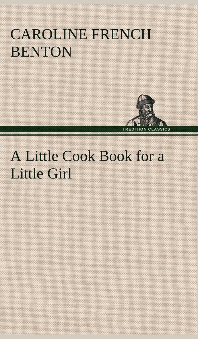 Little Cook Book for a Little Girl