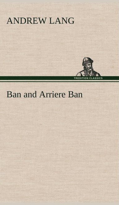 bokomslag Ban and Arriere Ban