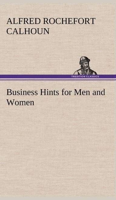 bokomslag Business Hints for Men and Women