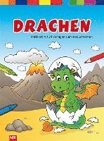 bokomslag Drachen - Malblock mit 24 Vorlagen zum Heraustrennen