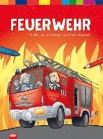 bokomslag Feuerwehr - Malblock mit 24 Vorlagen zum Heraustrennen