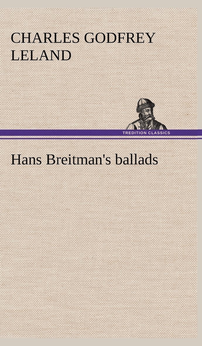 Hans Breitman's ballads 1