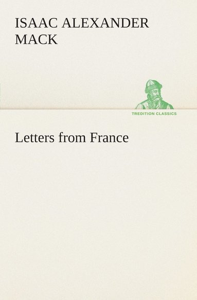 bokomslag Letters from France