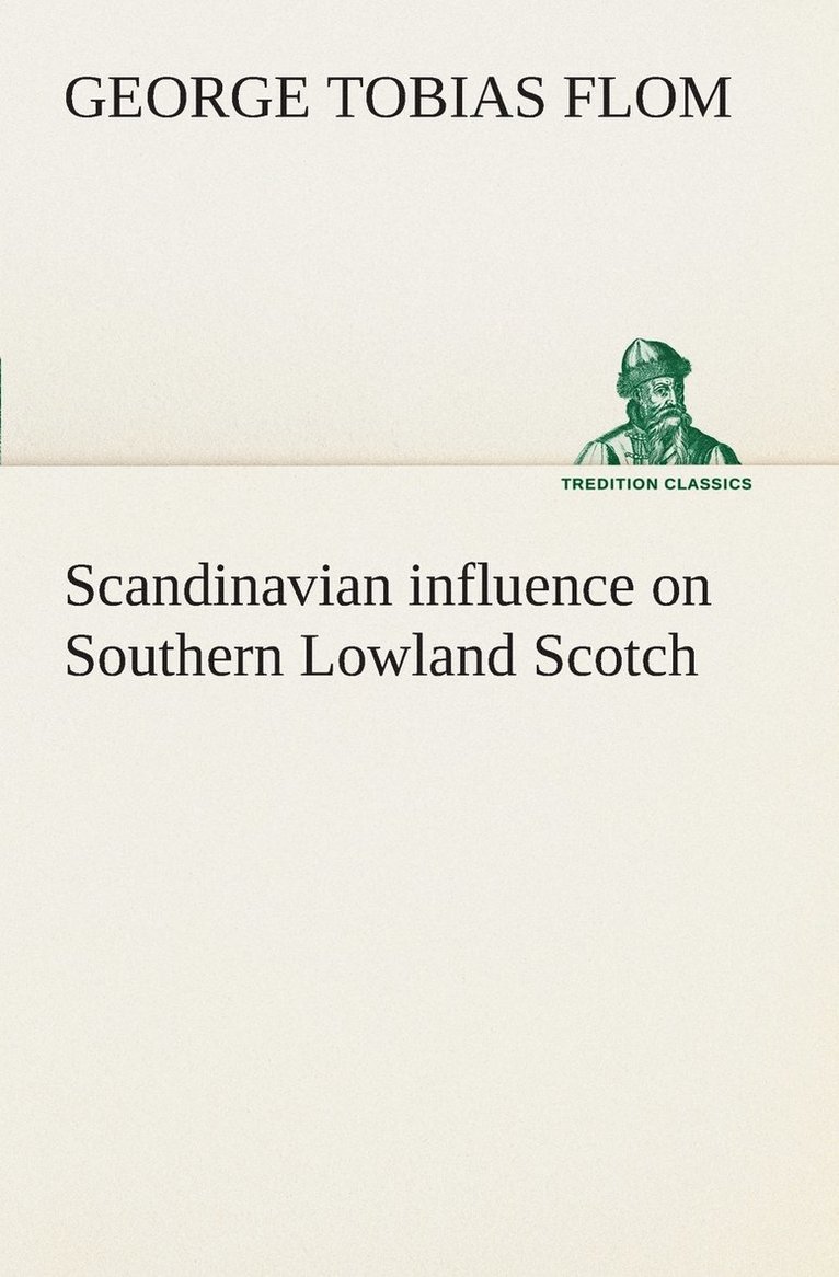 Scandinavian influence on Southern Lowland Scotch
