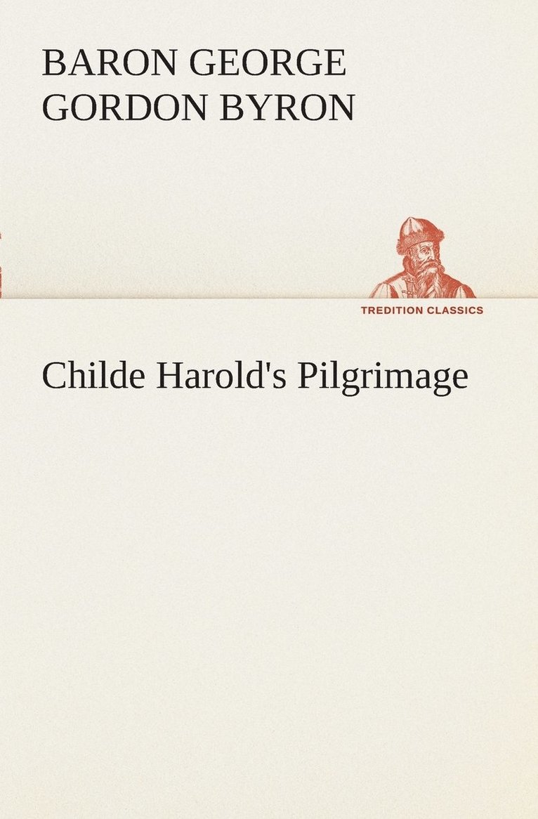 Childe Harold's Pilgrimage 1