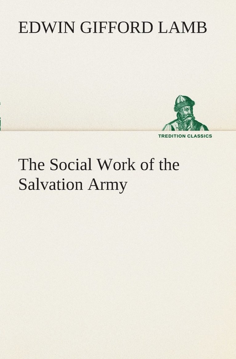 Social Work of the Salvation Army