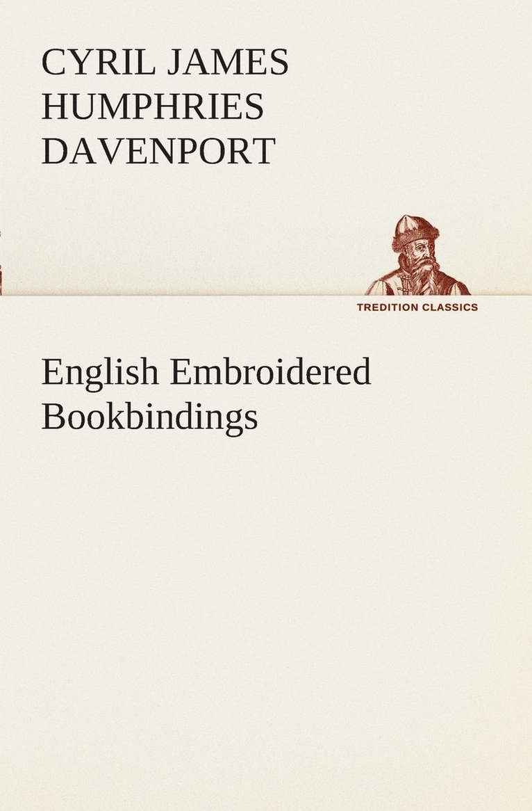 English Embroidered Bookbindings